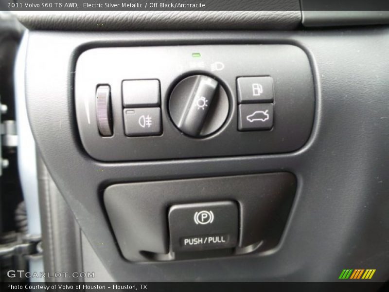 Electric Silver Metallic / Off Black/Anthracite 2011 Volvo S60 T6 AWD
