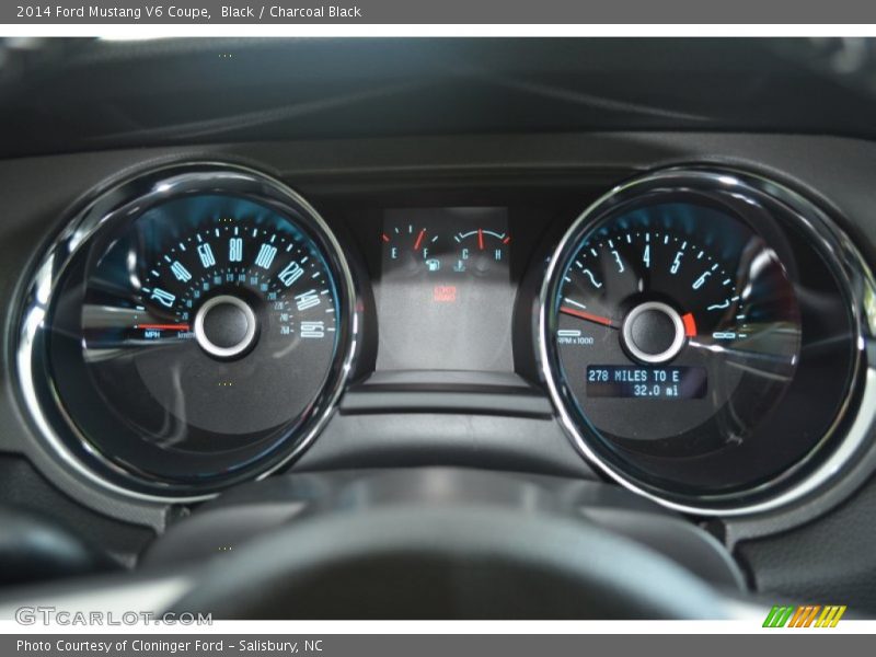 Black / Charcoal Black 2014 Ford Mustang V6 Coupe