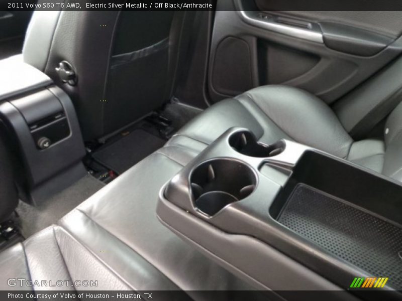 Electric Silver Metallic / Off Black/Anthracite 2011 Volvo S60 T6 AWD