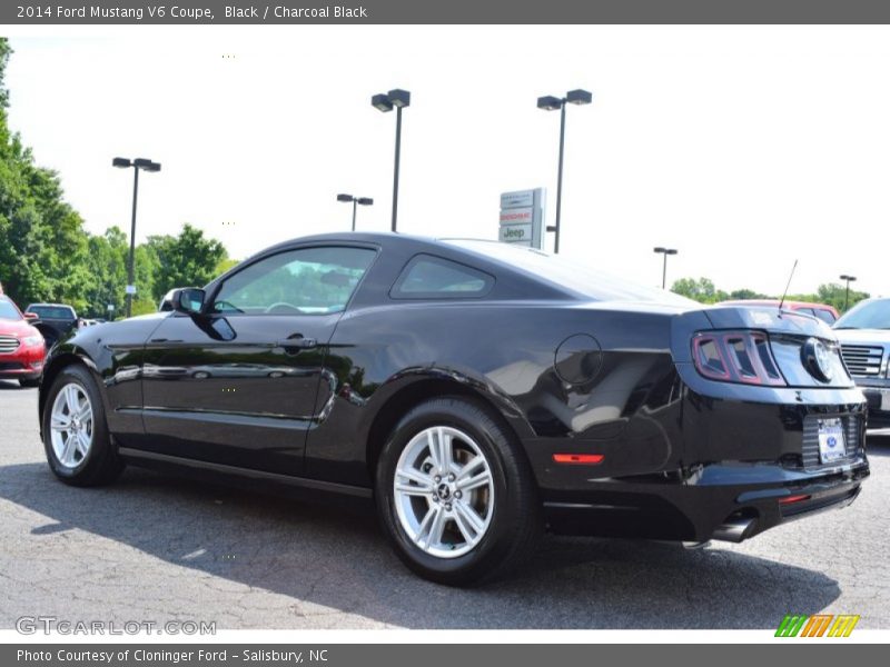 Black / Charcoal Black 2014 Ford Mustang V6 Coupe