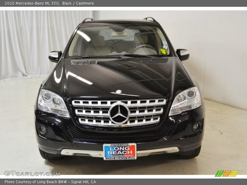 Black / Cashmere 2010 Mercedes-Benz ML 350