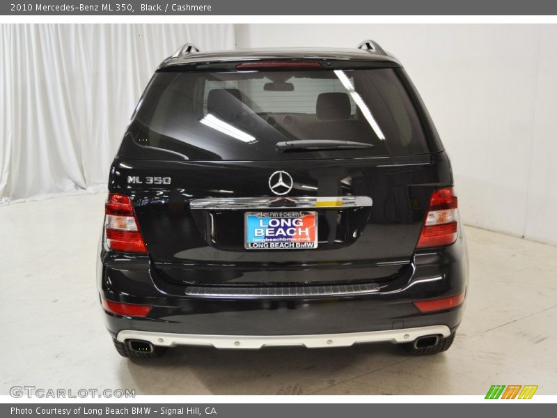 Black / Cashmere 2010 Mercedes-Benz ML 350