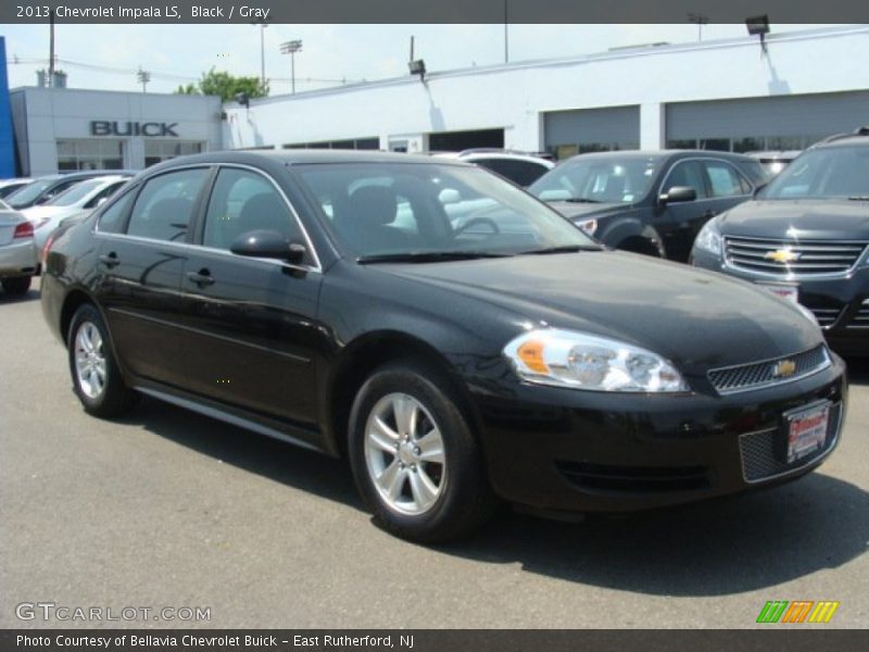 Black / Gray 2013 Chevrolet Impala LS