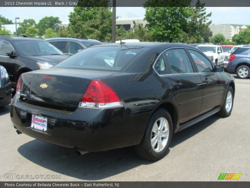 Black / Gray 2013 Chevrolet Impala LS