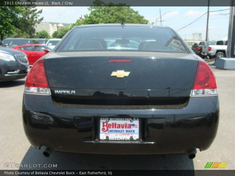 Black / Gray 2013 Chevrolet Impala LS