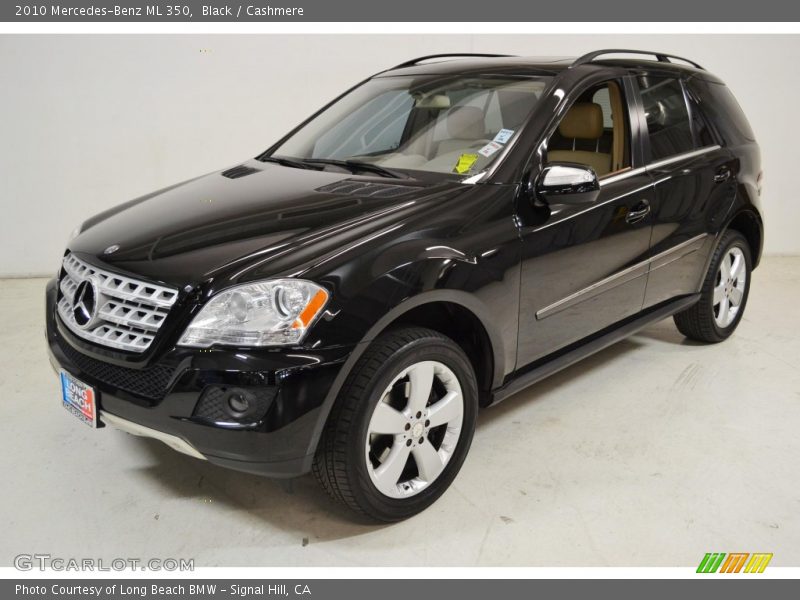 Black / Cashmere 2010 Mercedes-Benz ML 350