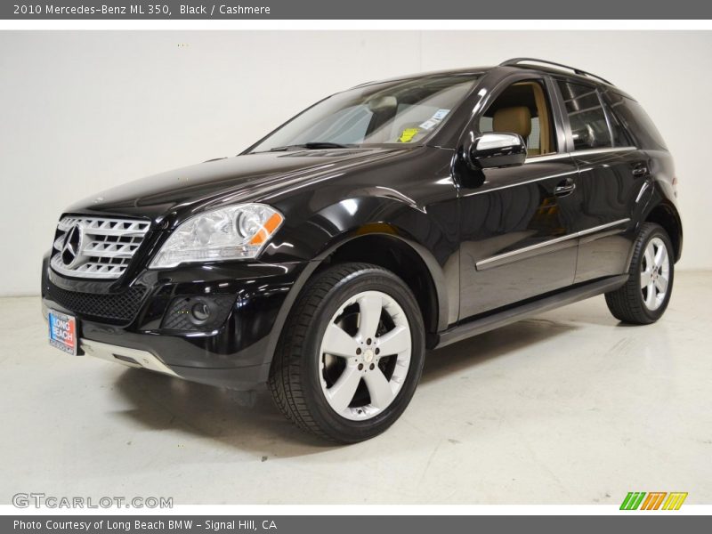 Black / Cashmere 2010 Mercedes-Benz ML 350