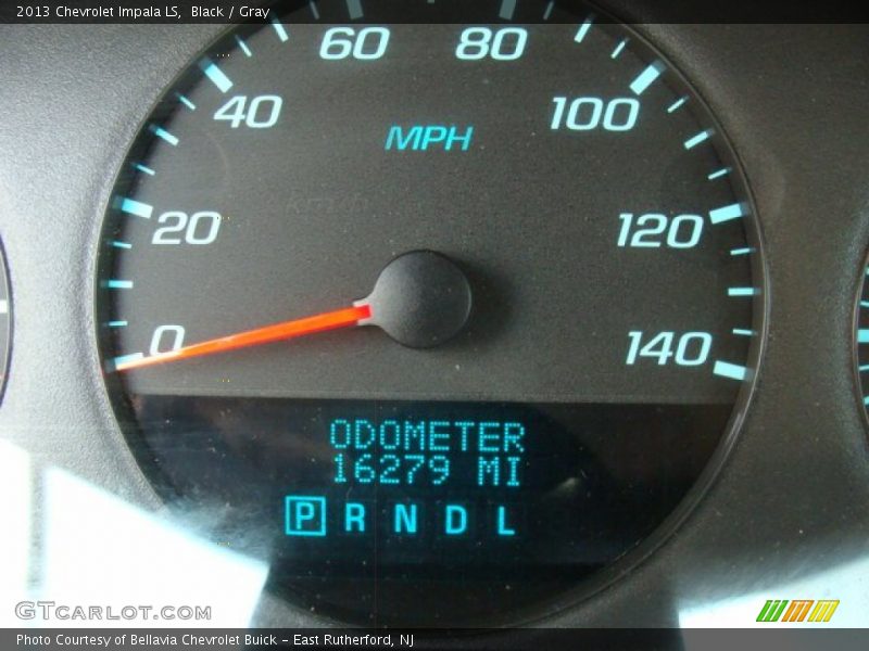 Black / Gray 2013 Chevrolet Impala LS