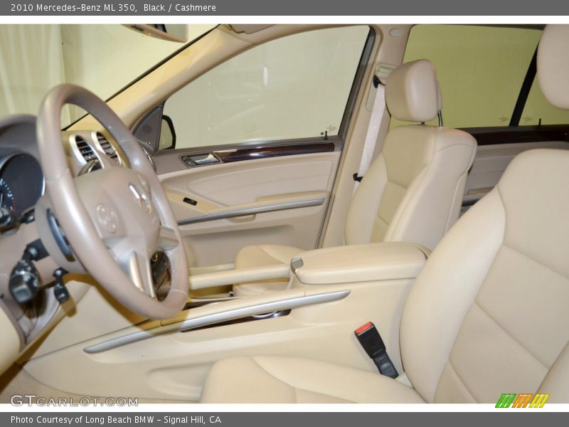 Black / Cashmere 2010 Mercedes-Benz ML 350