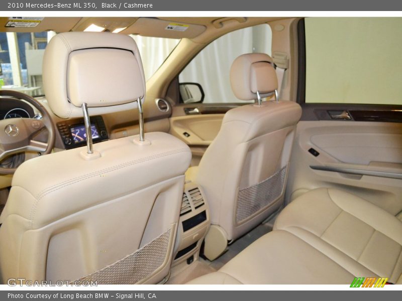 Black / Cashmere 2010 Mercedes-Benz ML 350