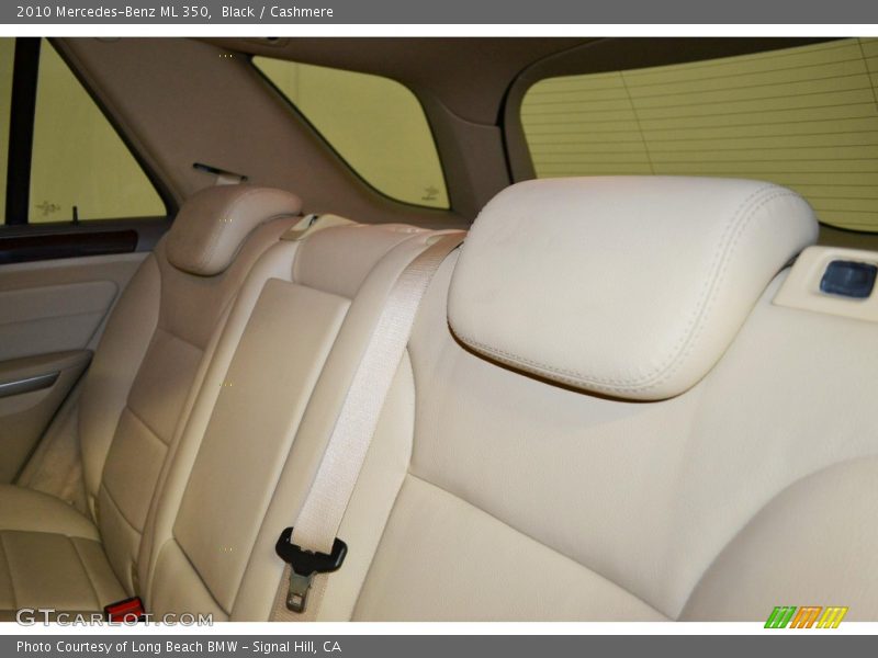 Black / Cashmere 2010 Mercedes-Benz ML 350
