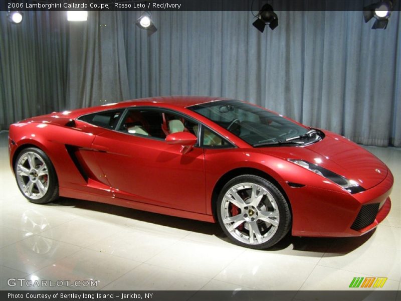 Rosso Leto / Red/Ivory 2006 Lamborghini Gallardo Coupe