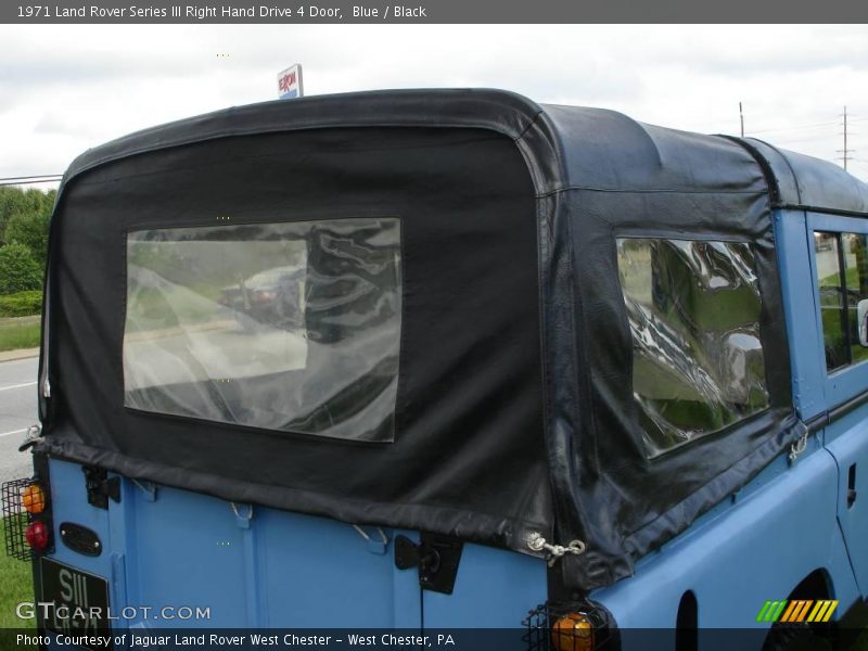 Blue / Black 1971 Land Rover Series III Right Hand Drive 4 Door