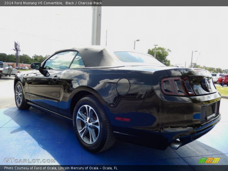 Black / Charcoal Black 2014 Ford Mustang V6 Convertible