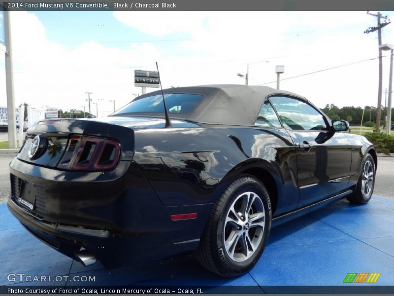 Black / Charcoal Black 2014 Ford Mustang V6 Convertible