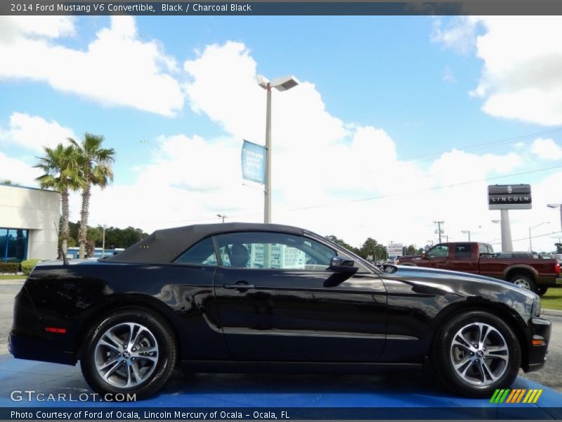 Black / Charcoal Black 2014 Ford Mustang V6 Convertible