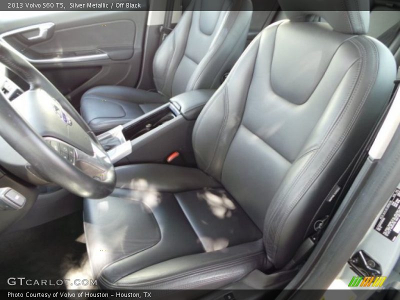 Silver Metallic / Off Black 2013 Volvo S60 T5