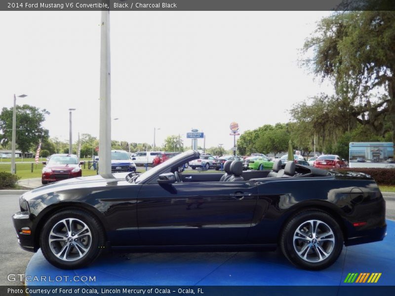 Black / Charcoal Black 2014 Ford Mustang V6 Convertible