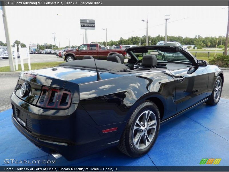 Black / Charcoal Black 2014 Ford Mustang V6 Convertible