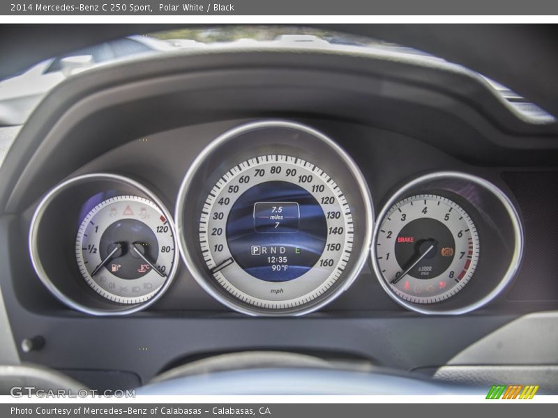  2014 C 250 Sport 250 Sport Gauges