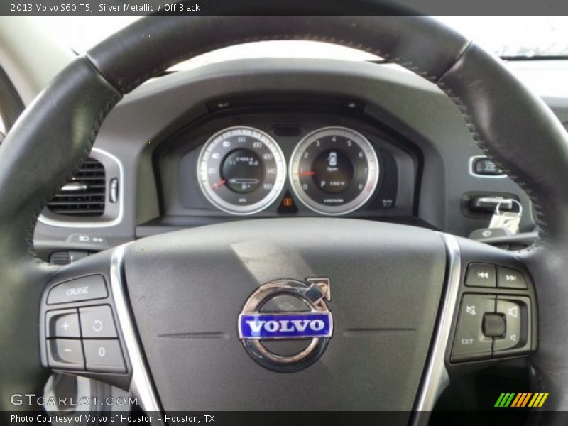 Silver Metallic / Off Black 2013 Volvo S60 T5