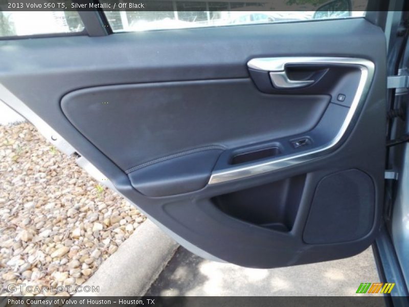Silver Metallic / Off Black 2013 Volvo S60 T5