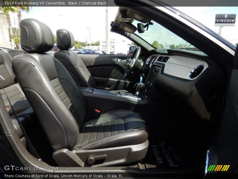 Black / Charcoal Black 2014 Ford Mustang V6 Convertible
