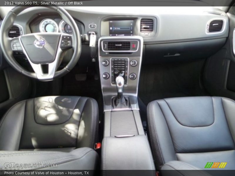 Silver Metallic / Off Black 2013 Volvo S60 T5