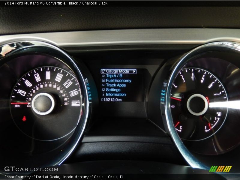 Black / Charcoal Black 2014 Ford Mustang V6 Convertible