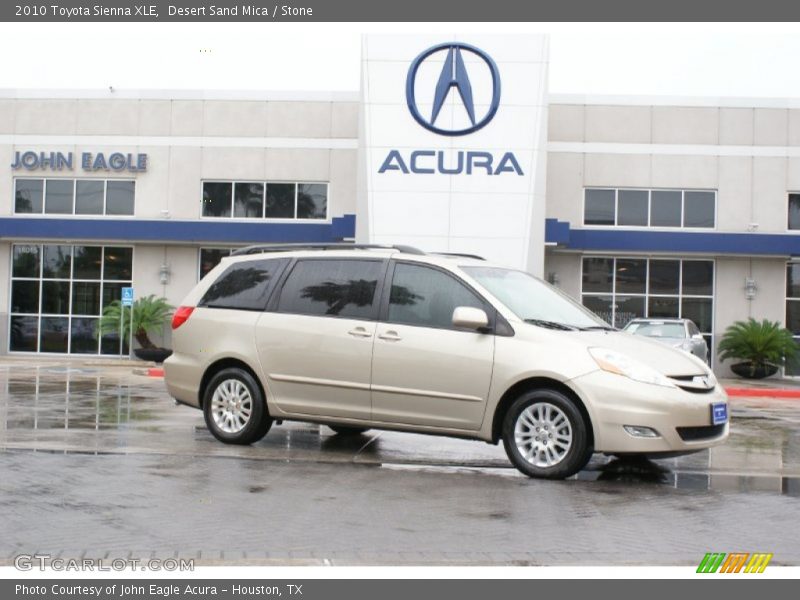 Desert Sand Mica / Stone 2010 Toyota Sienna XLE