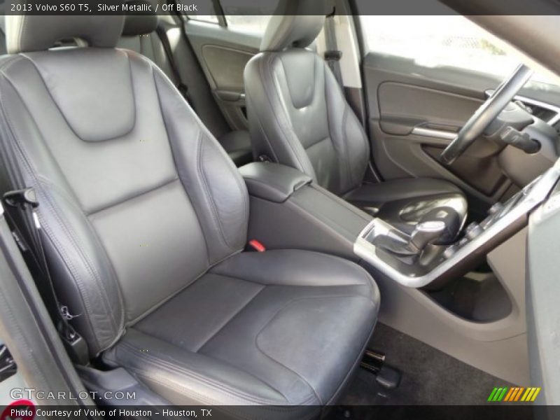 Silver Metallic / Off Black 2013 Volvo S60 T5