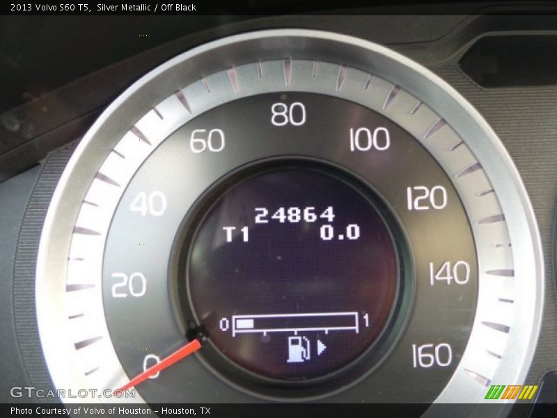 Silver Metallic / Off Black 2013 Volvo S60 T5