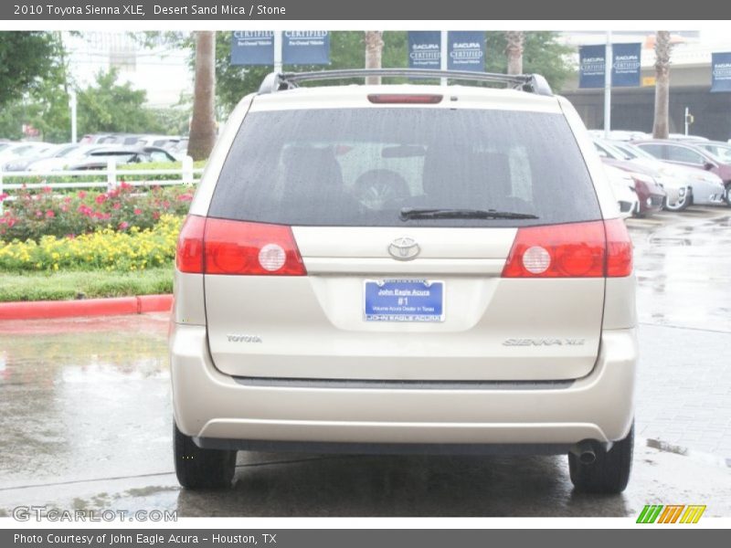 Desert Sand Mica / Stone 2010 Toyota Sienna XLE