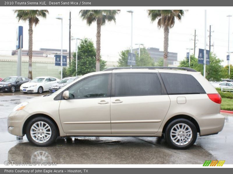 Desert Sand Mica / Stone 2010 Toyota Sienna XLE