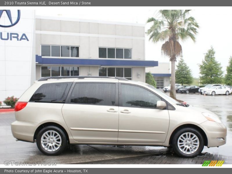 Desert Sand Mica / Stone 2010 Toyota Sienna XLE