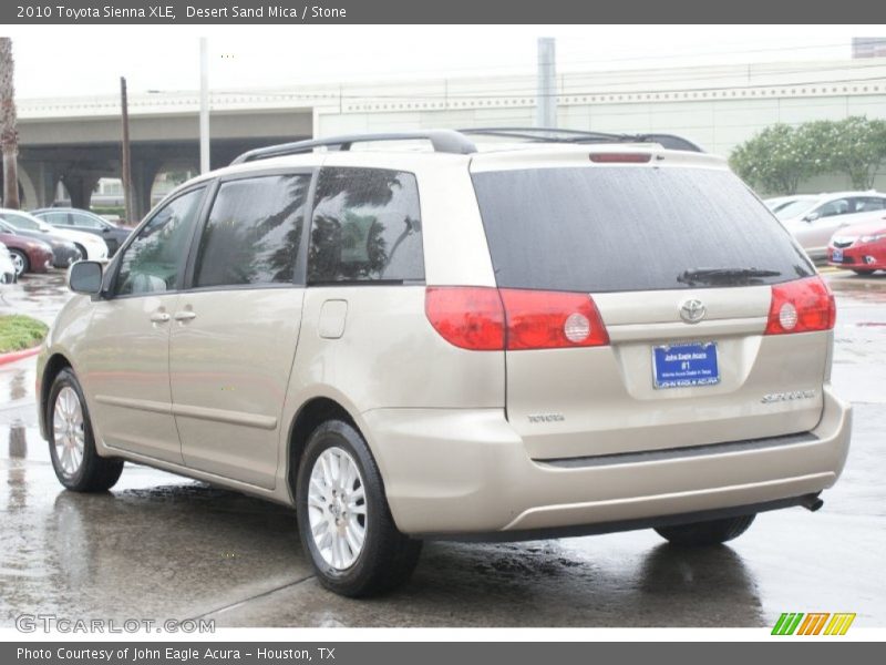 Desert Sand Mica / Stone 2010 Toyota Sienna XLE