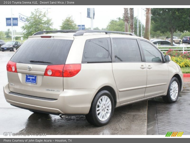 Desert Sand Mica / Stone 2010 Toyota Sienna XLE