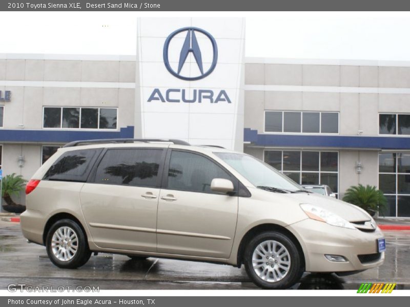 Desert Sand Mica / Stone 2010 Toyota Sienna XLE