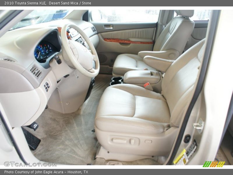Desert Sand Mica / Stone 2010 Toyota Sienna XLE