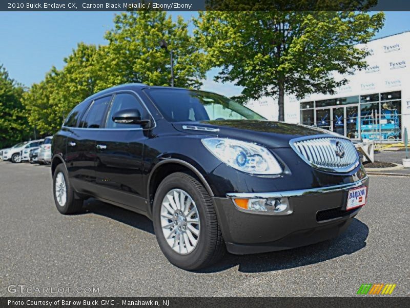 Carbon Black Metallic / Ebony/Ebony 2010 Buick Enclave CX