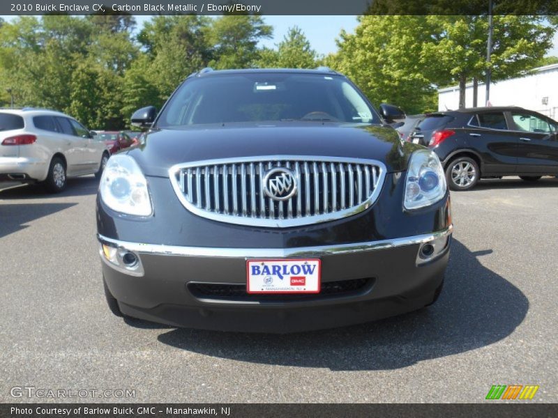 Carbon Black Metallic / Ebony/Ebony 2010 Buick Enclave CX