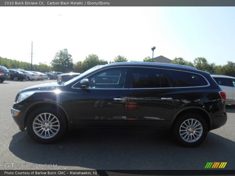 Carbon Black Metallic / Ebony/Ebony 2010 Buick Enclave CX