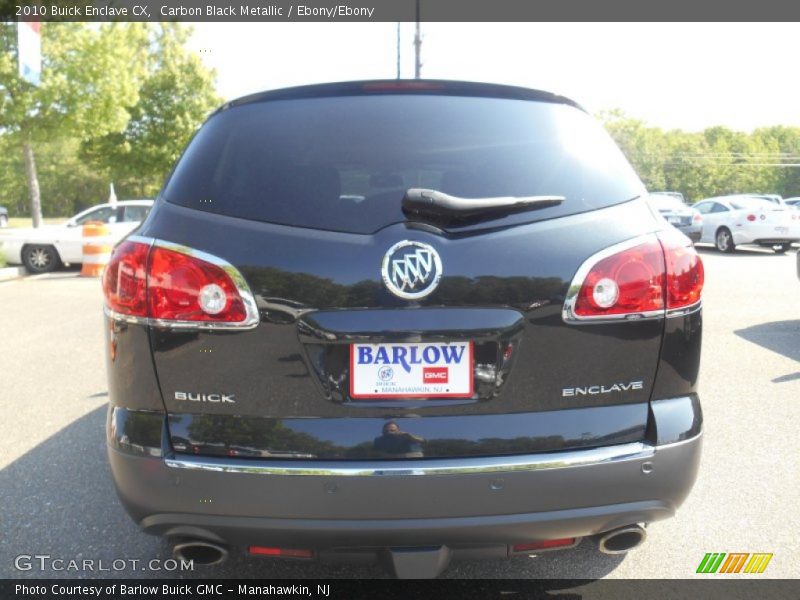 Carbon Black Metallic / Ebony/Ebony 2010 Buick Enclave CX