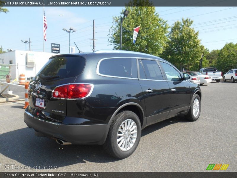 Carbon Black Metallic / Ebony/Ebony 2010 Buick Enclave CX