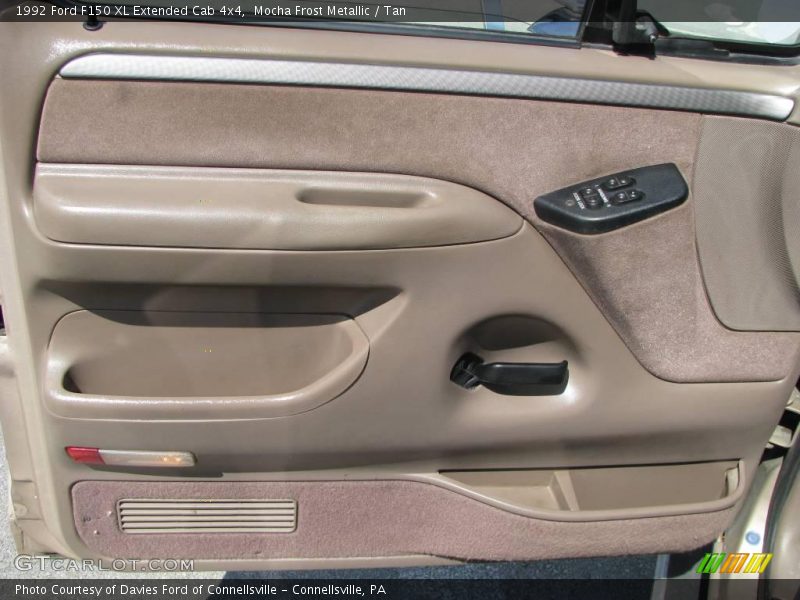Mocha Frost Metallic / Tan 1992 Ford F150 XL Extended Cab 4x4