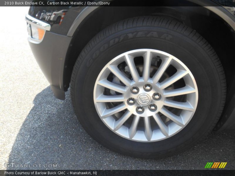 Carbon Black Metallic / Ebony/Ebony 2010 Buick Enclave CX