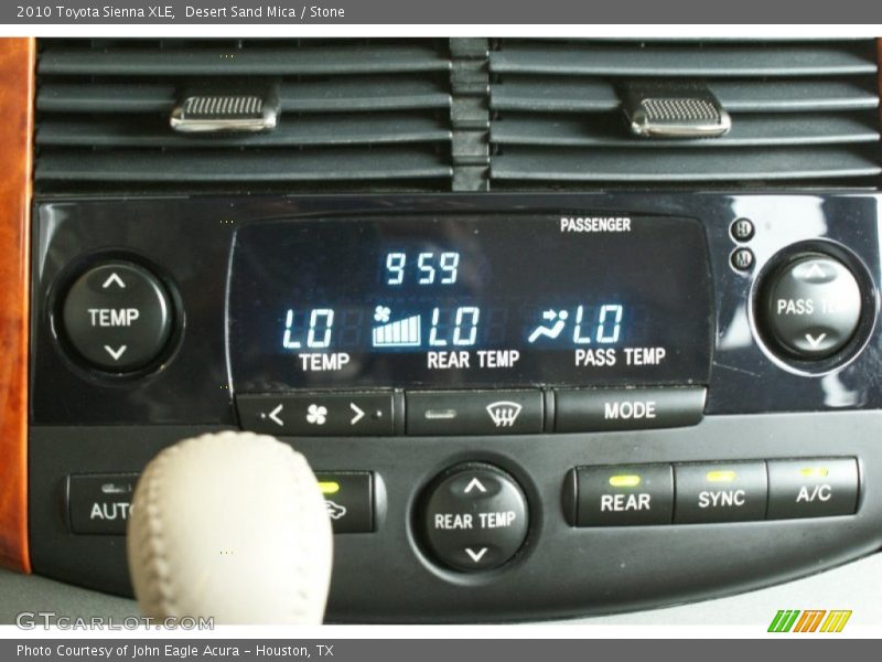 Desert Sand Mica / Stone 2010 Toyota Sienna XLE
