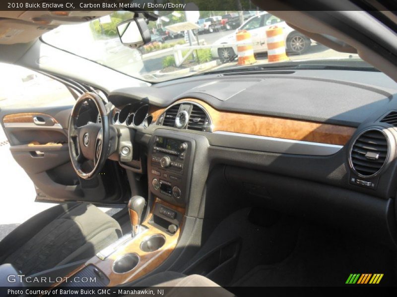 Carbon Black Metallic / Ebony/Ebony 2010 Buick Enclave CX