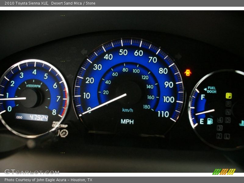Desert Sand Mica / Stone 2010 Toyota Sienna XLE