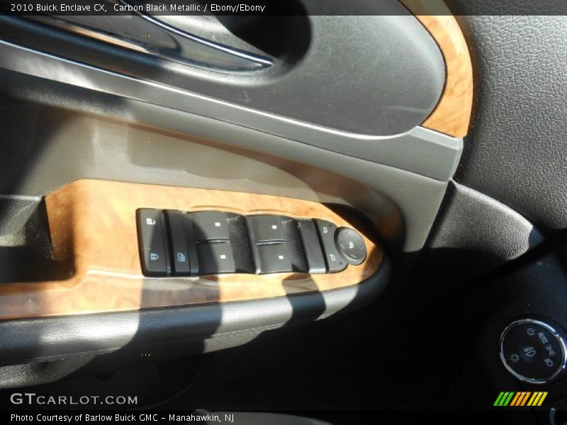 Carbon Black Metallic / Ebony/Ebony 2010 Buick Enclave CX